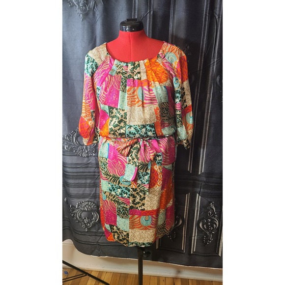Lilly Pulitzer Dresses & Skirts - Lilly‎ Pulitzer Silk Keating dress size 10